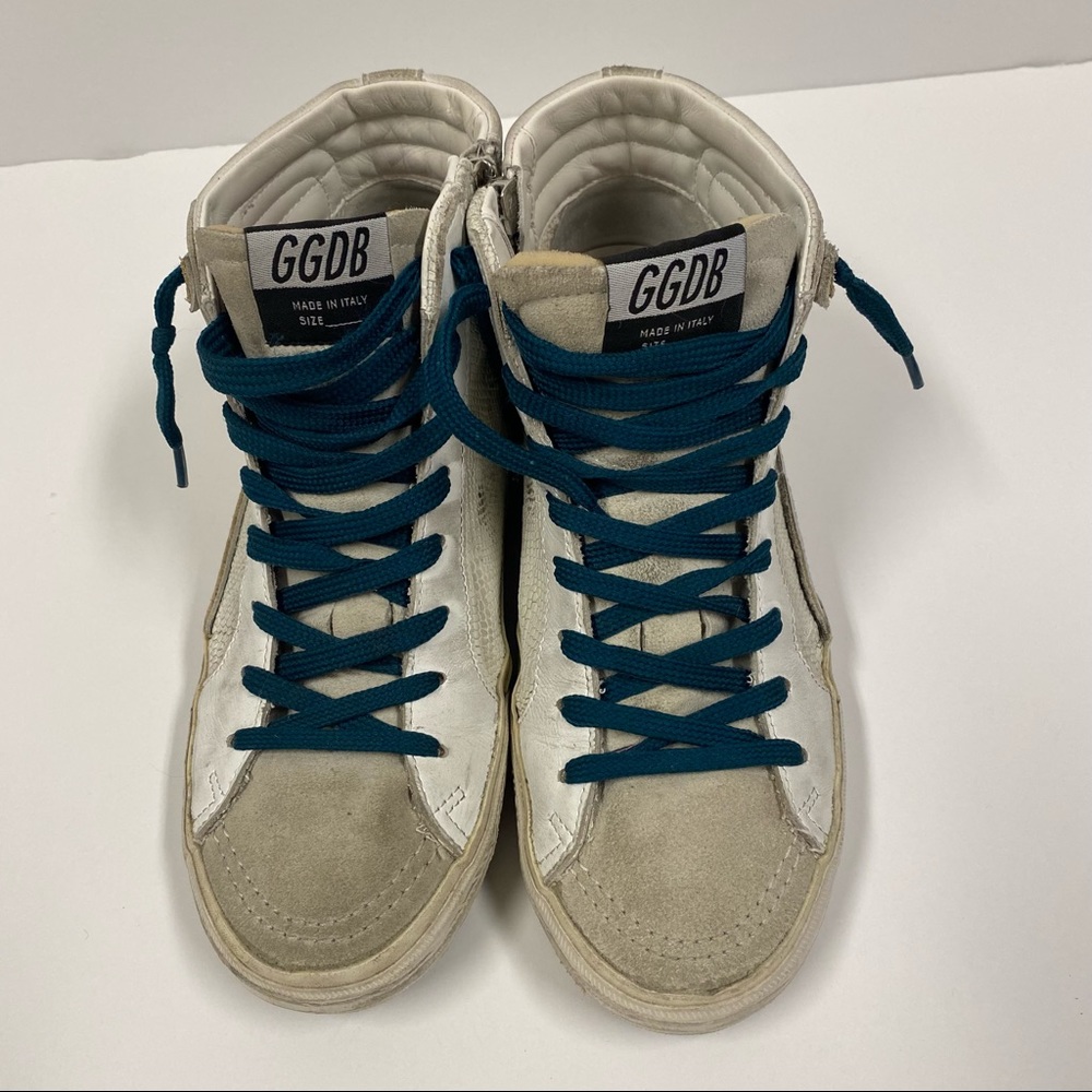 Golden Goose Slide Sneakers size 37- just received…LOVE but they are too big😭